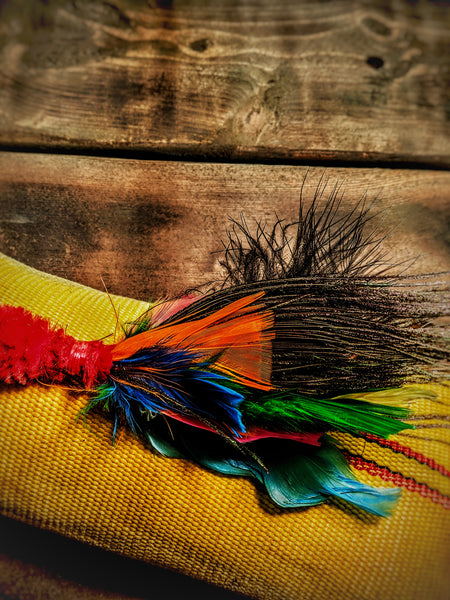 Hanging cat scratcher with premium catnip,100% cotton fiber rope tassels and a hand tied custom feather lure.