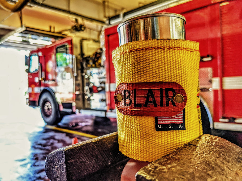 Bunker Gear Style Koozie