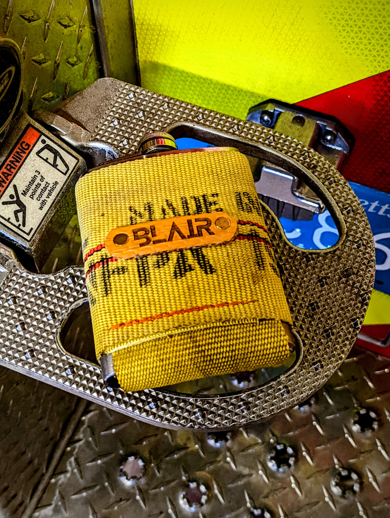 Fire Department Gifts: Firefighter Fire Hose Can Cooler: Yellow Gift