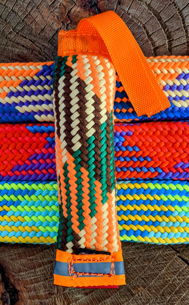 Four pack of multi-color woven catnip toys. (Why buy one when you can get 4)